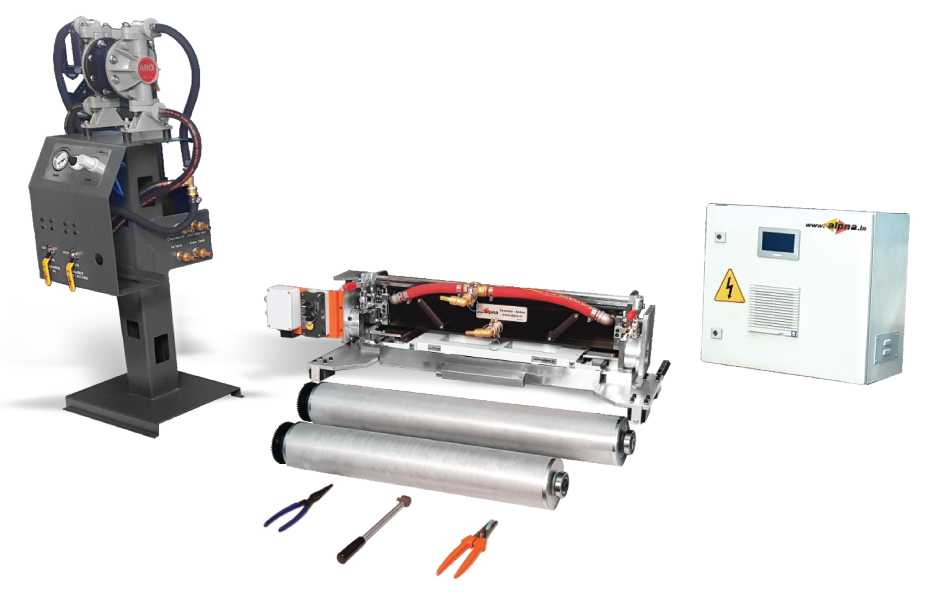 Off-line coating product