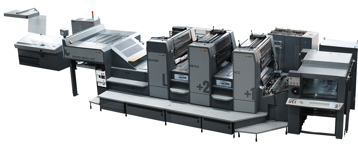 Rhino Dexa twin deck off-line coater
